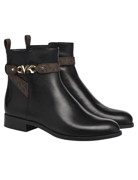 stiefeletten schwarz flach michael kors|Damenstiefel .